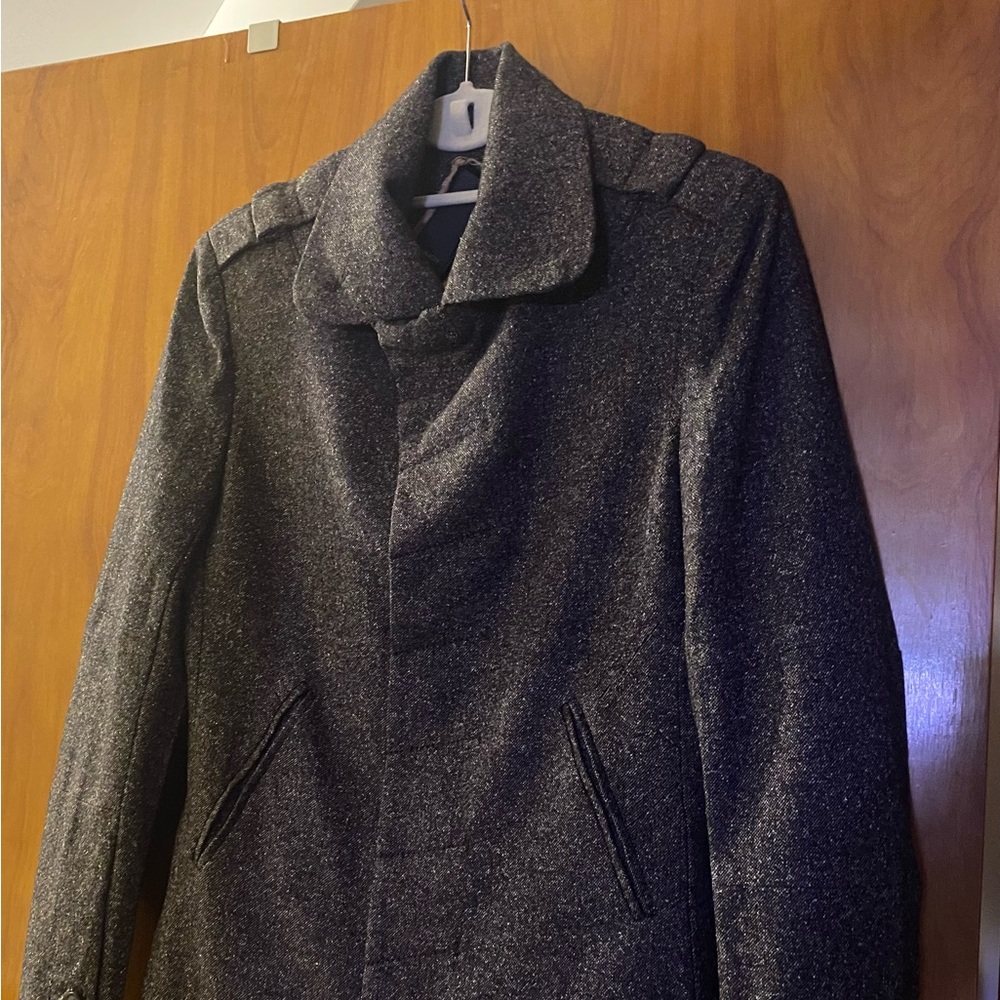 Union Women's Vintage Tweed Silk Wool blend jacket